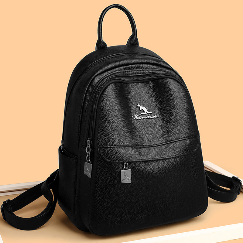 Mini Backpack Purse - Bolso de hombro de cuero de