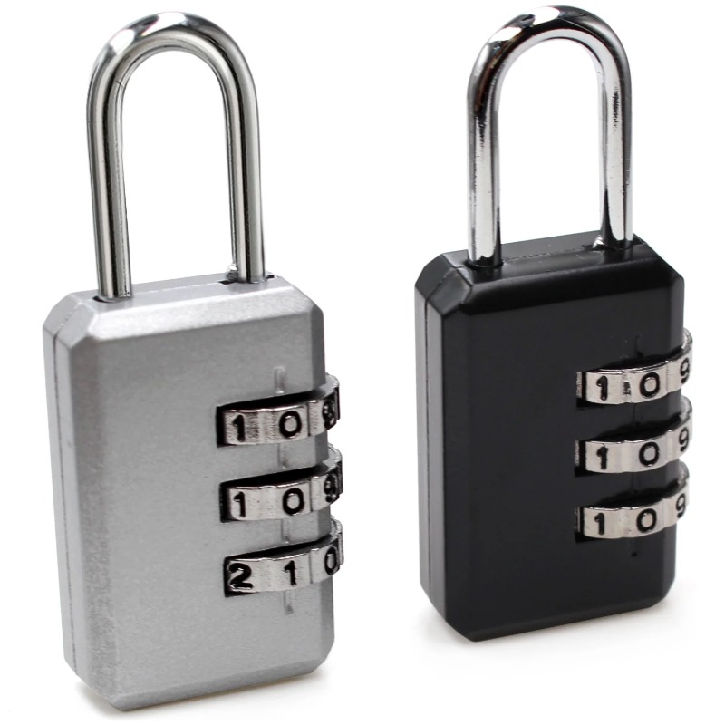 Backpack Lock Combo - Candado Pequeño de Combinación de 3