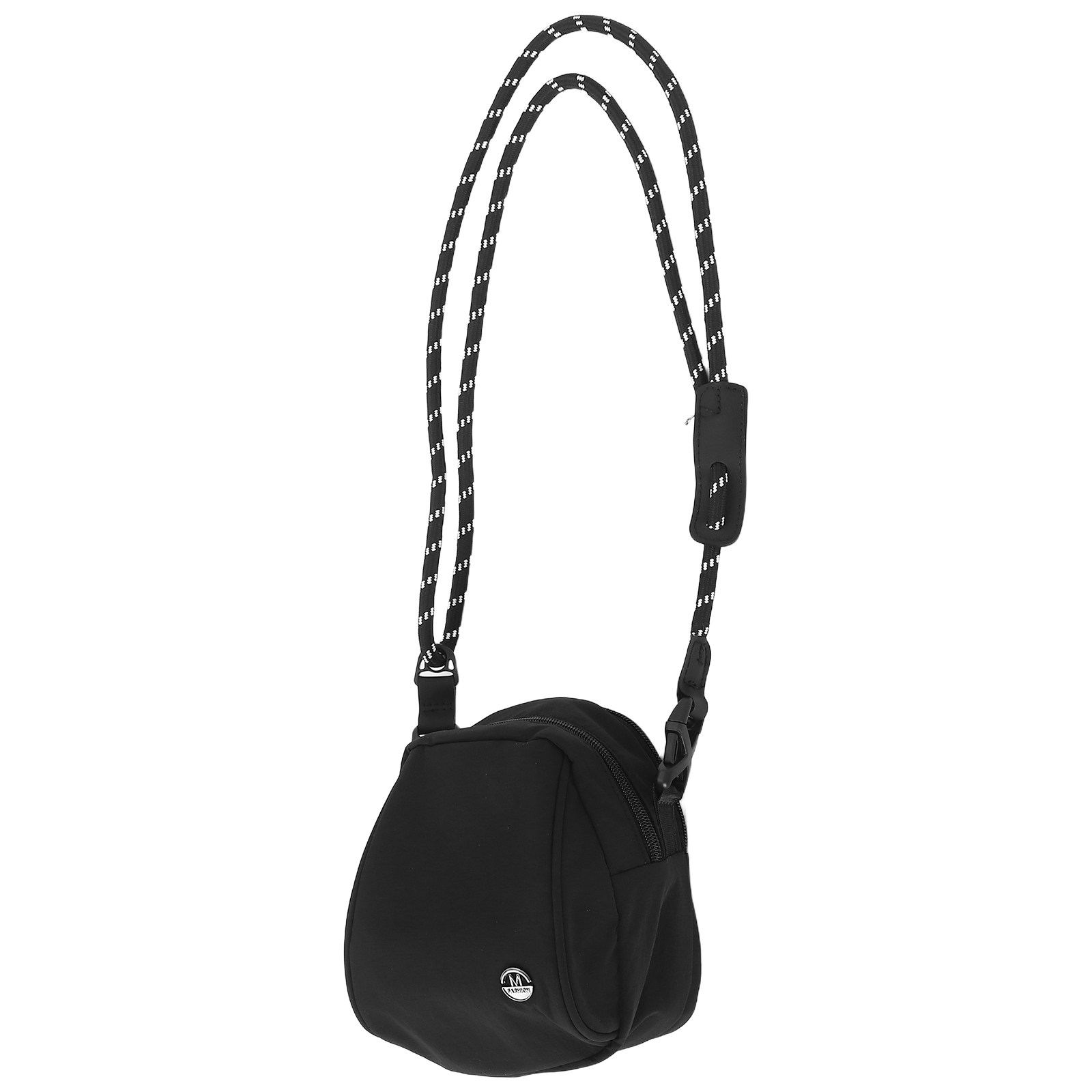 Mini Backpack Purse - Bolso Bandolera Ligero de Color Negro,