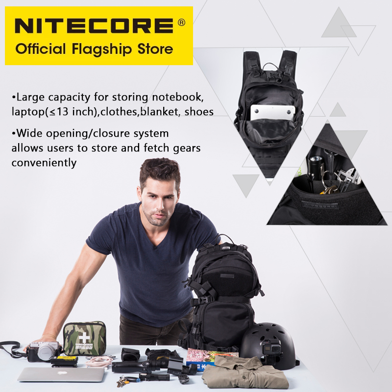 NITECORE BP20 20L mochila de v - Rucksack Military Style reseña y precio