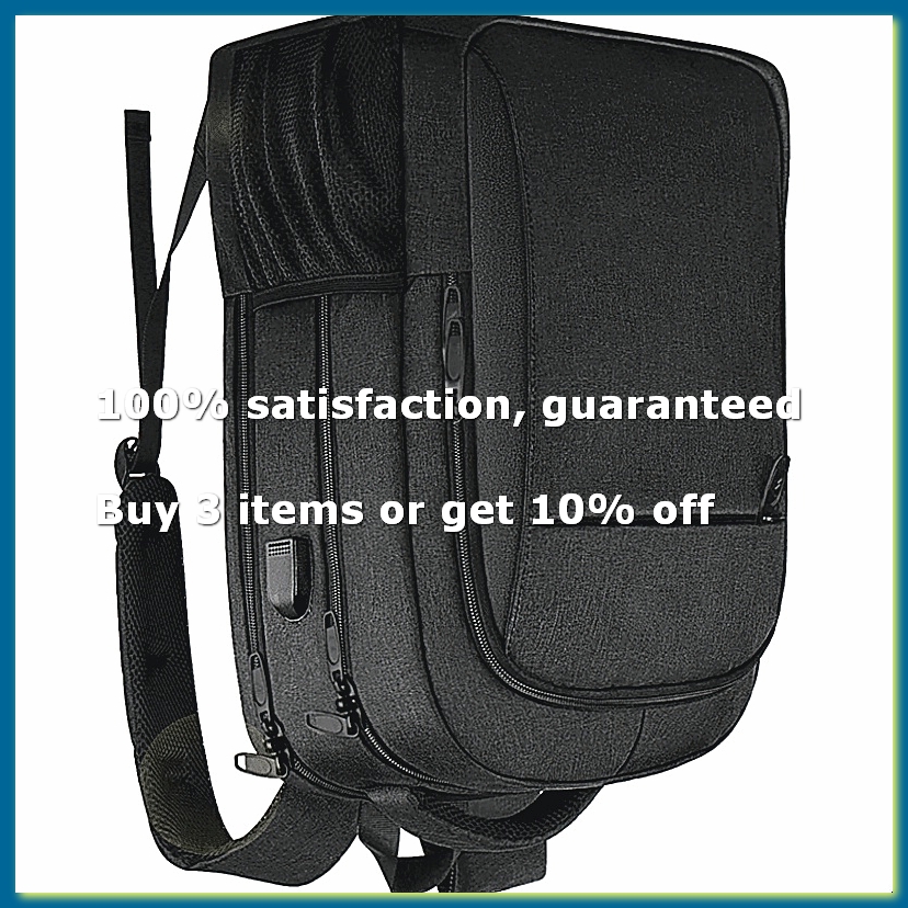 Mochila Antirrobo para Portáti - Travel Backpack Anti Theft reseña y precio