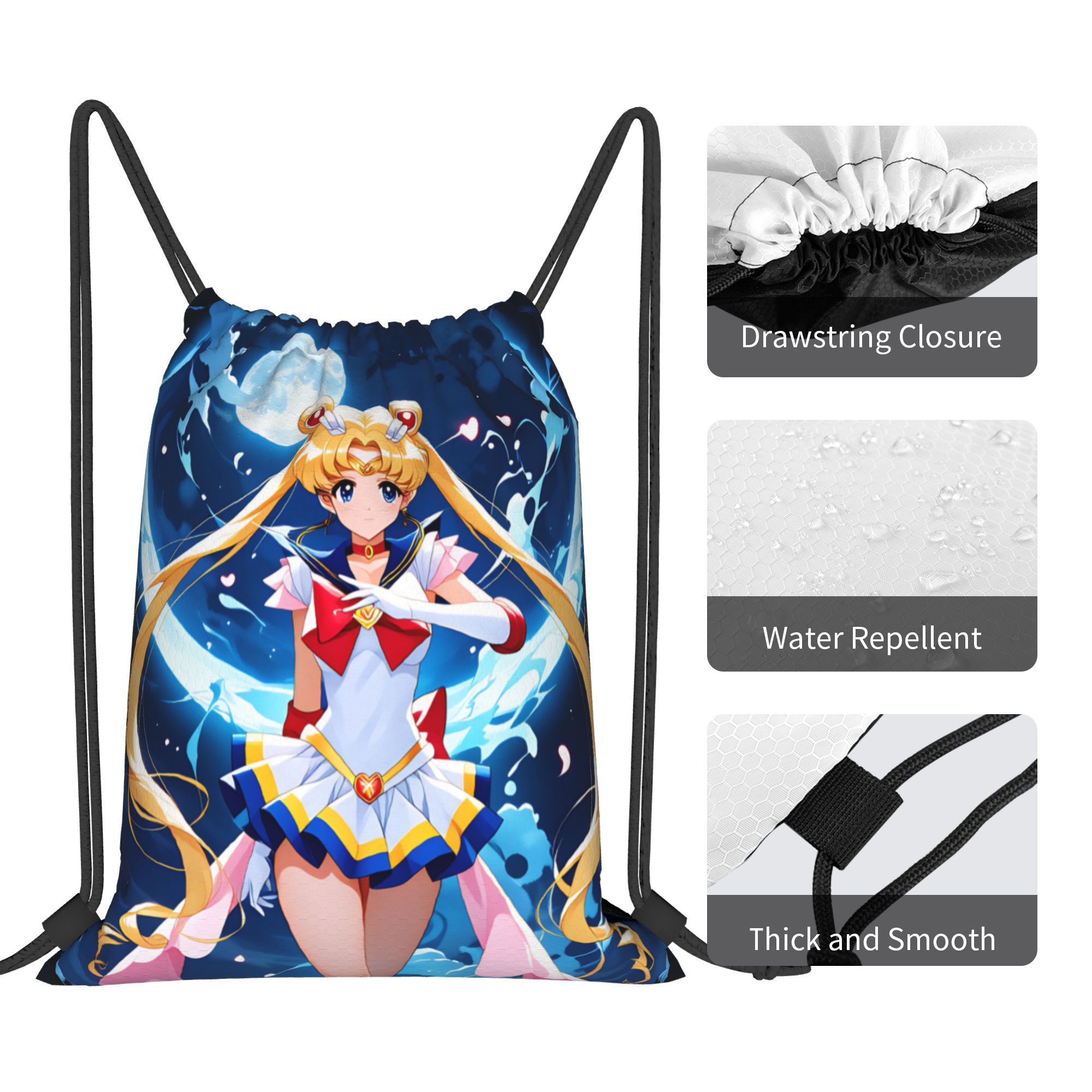 Bolsas con Cordón Personalizad - Drawstring Gym Bag reseña y precio