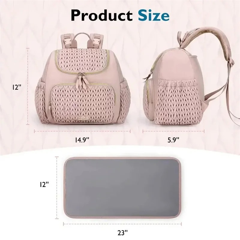 Mochila de gran capacidad para - Backpack Diaper Bag reseña y precio