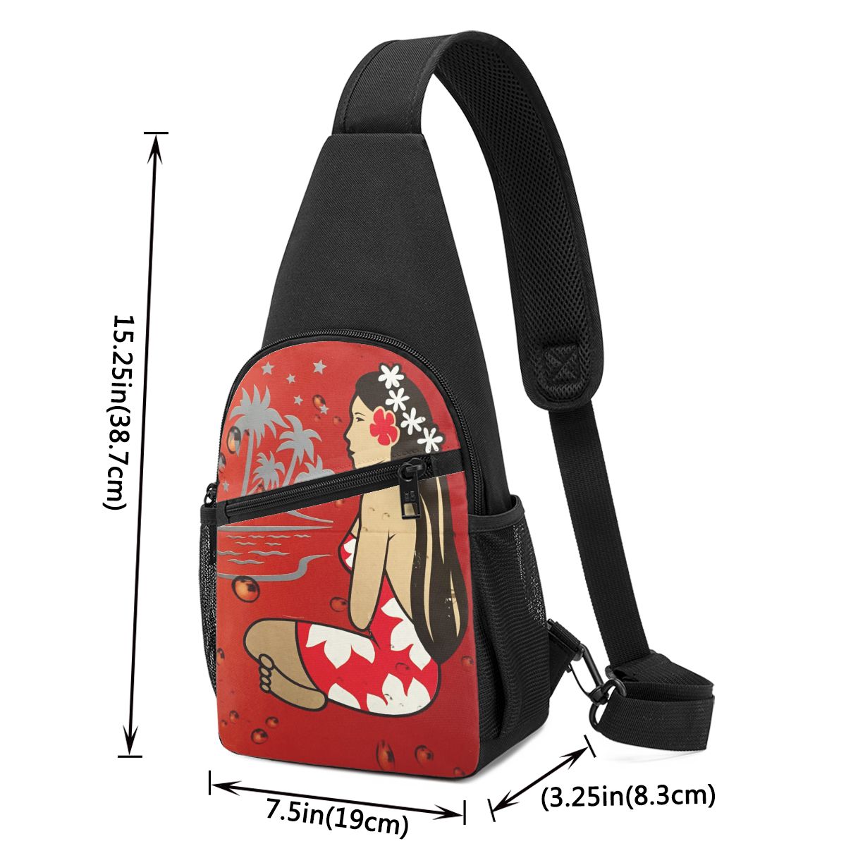Hinano Tahiti Bolso de pecho p - Sling Backpack Shoulder reseña y precio