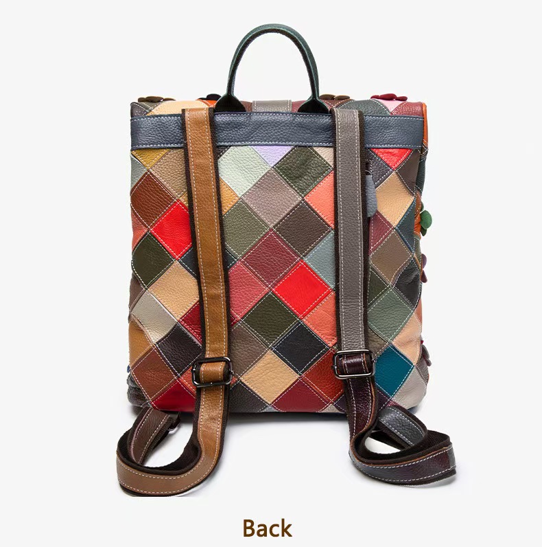 Mochila Vintage de Cuero Genui - Fashion Backpack Women reseña y precio