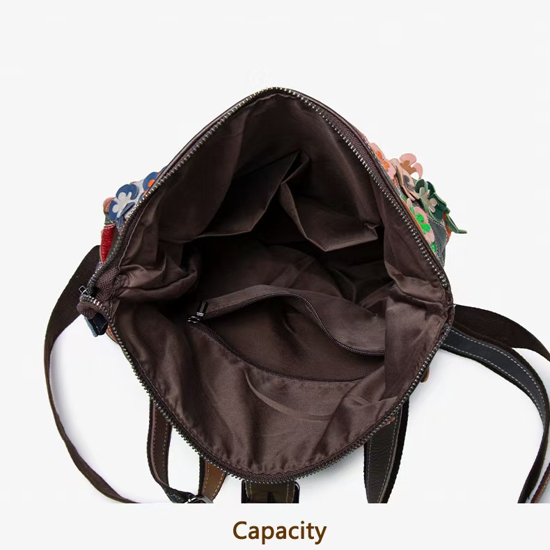Mochila Vintage de Cuero Genui - Fashion Backpack Women reseña y precio
