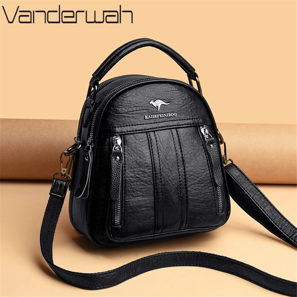 Mochilas de cuero 4 en 1, bols - Mini Backpack Purse reseña y precio