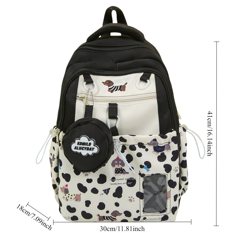 Mochila estilo universitario c - School Backpack Teen reseña y precio