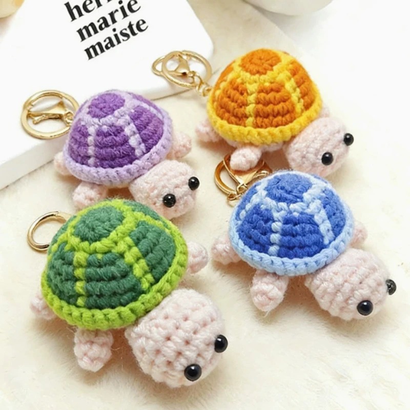 Llavero de tortuga tejido a ma - Mini Backpack Purse reseña y precio