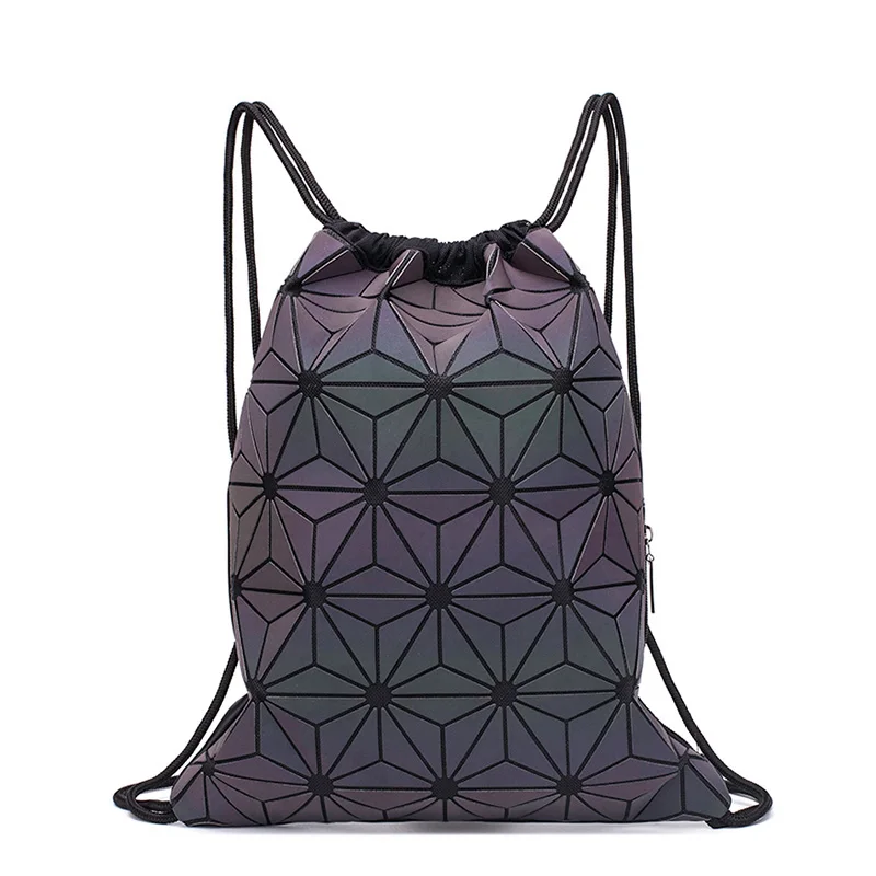 Mochila holográfica con cordón - Fashion Backpack Women reseña y precio