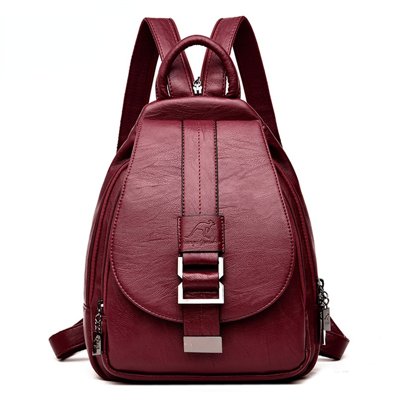 Mochila De cuero de diseño par - School Backpack Teen reseña y precio