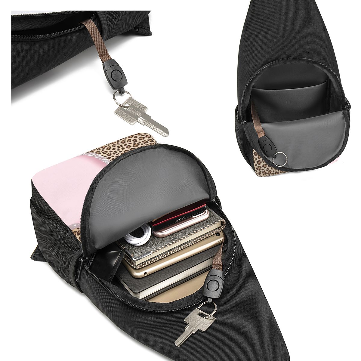 Juicy Couture Classic Chest Ba - Sling Backpack Shoulder reseña y precio