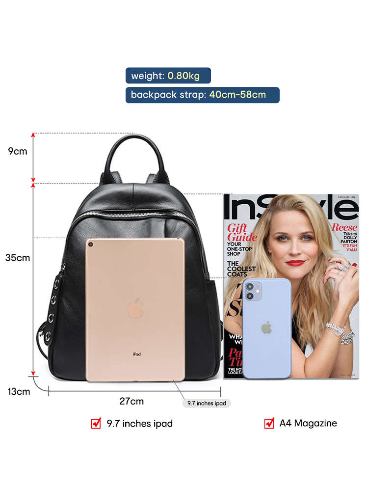 Mochila Zency con diseño antir - Travel Backpack Anti Theft reseña y precio