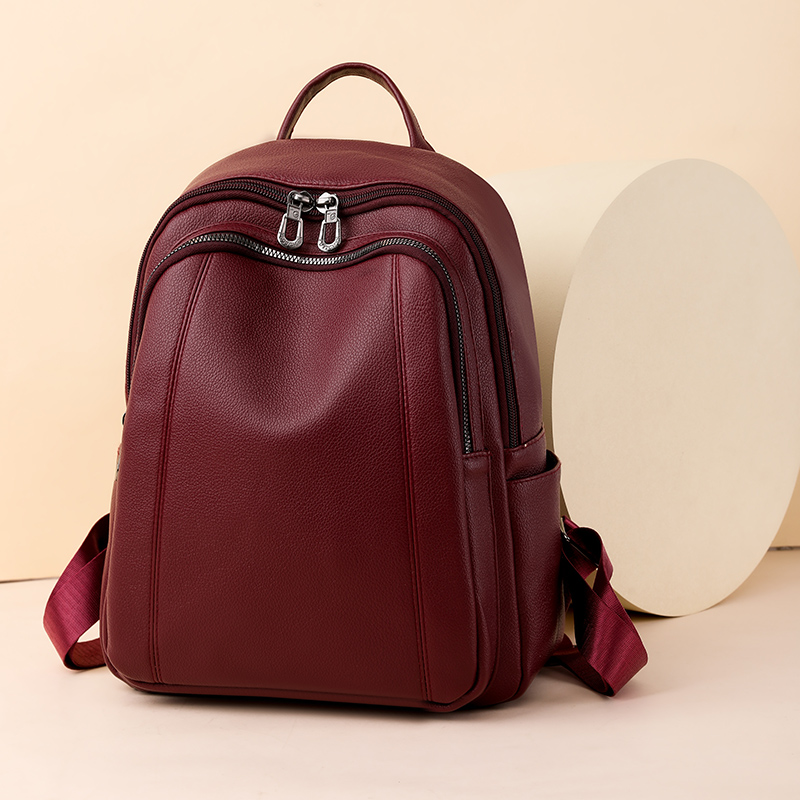 Mochila de cuero de alta calid - Leather Backpack Vintage reseña y precio
