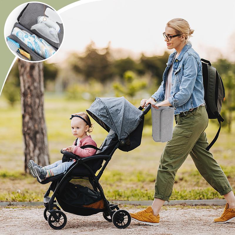 Bolsa pequeña para pañales, bo - Backpack Diaper Bag reseña y precio