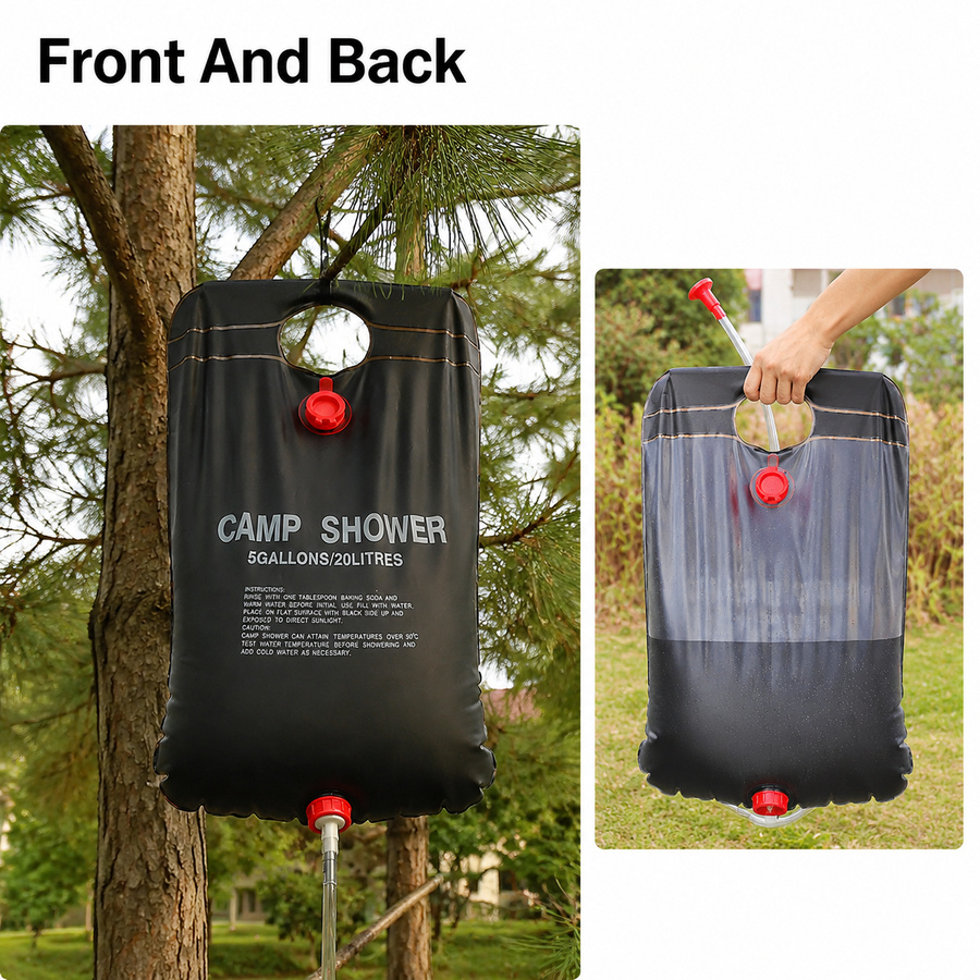 Bolsa de Ducha Solar de 20L pa - Hydration Pack Outdoor reseña y precio