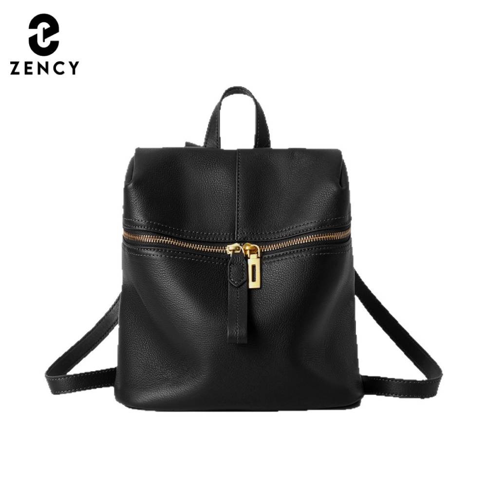 Mochila Zency de cuero genuino - Leather Backpack Vintage reseña y precio