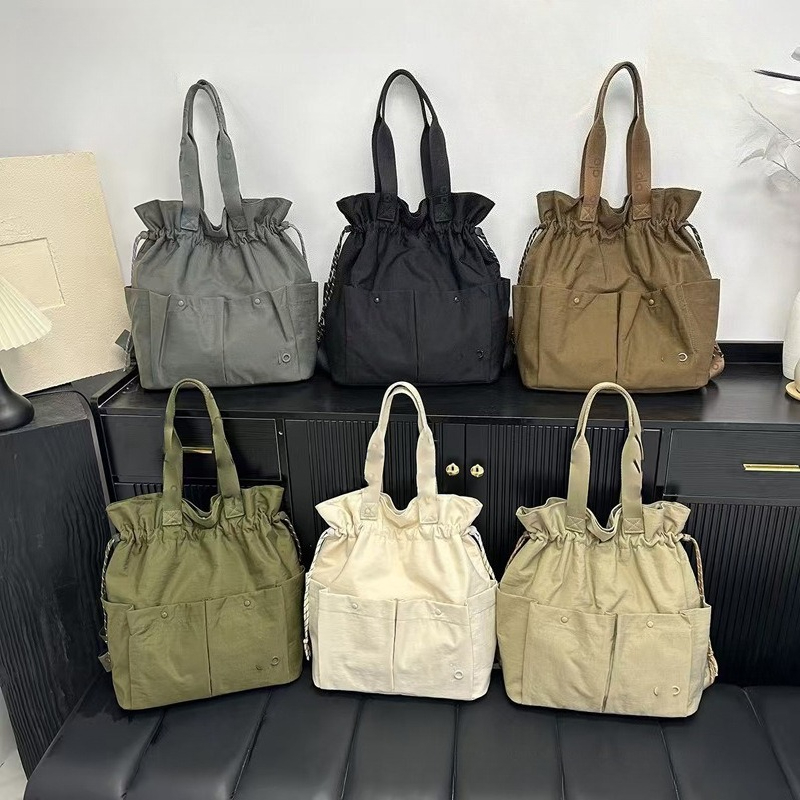Bolso de mano con cordón de gr - Drawstring Gym Bag reseña y precio