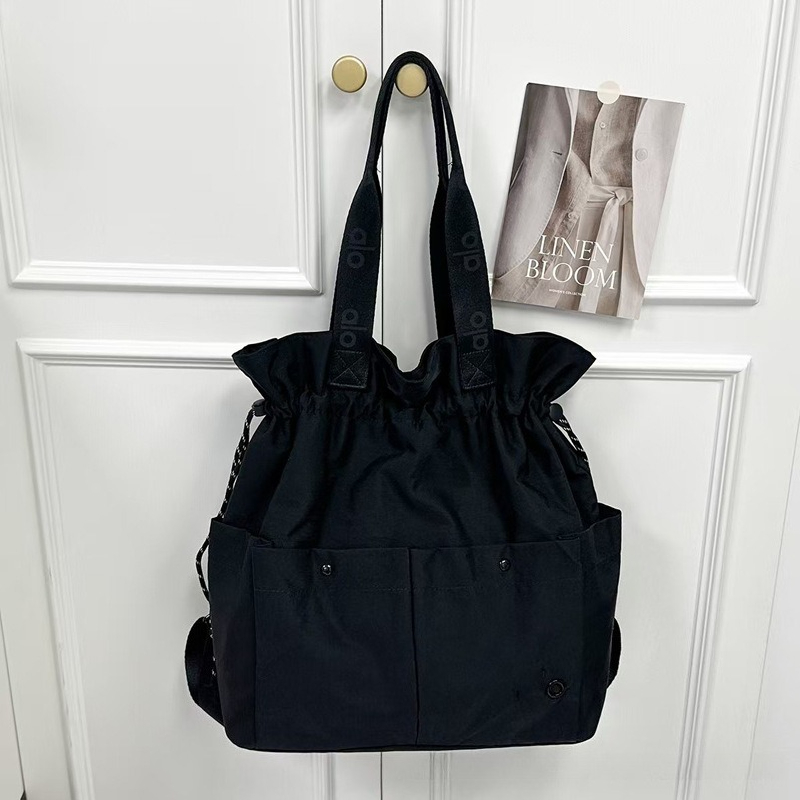 Bolso de mano con cordón de gr - Drawstring Gym Bag reseña y precio